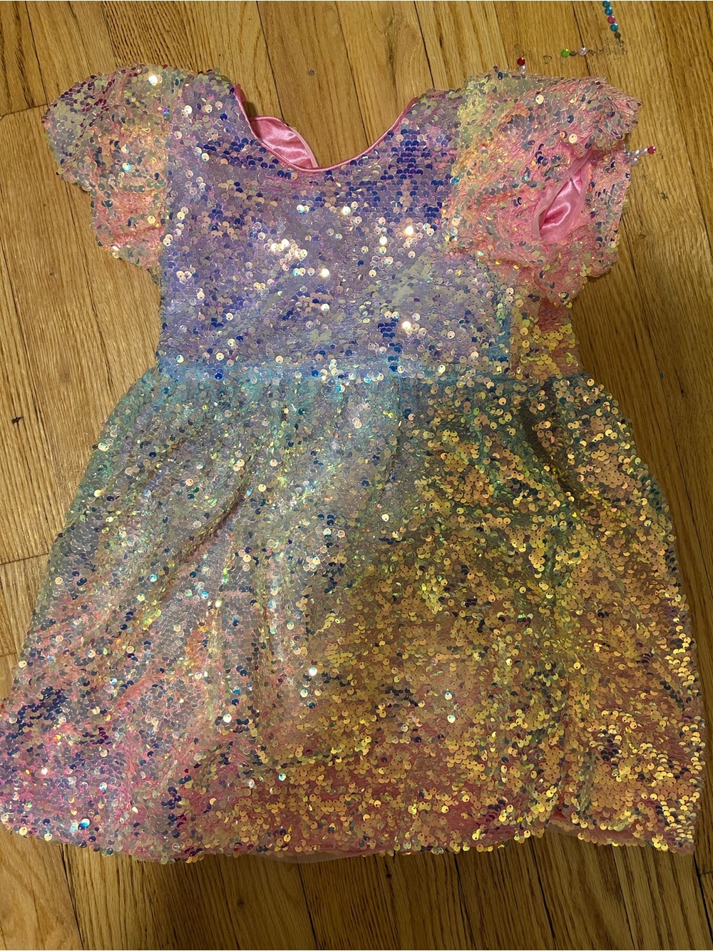 Lola and the boys rainbow ombre dress